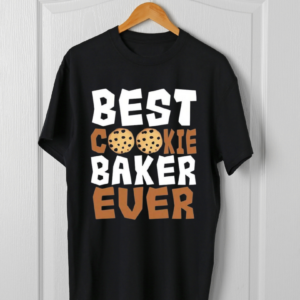 Best Cookie Baker Ever T-Shirt Unisex Schwarz