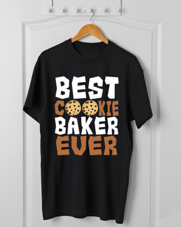 Best Cookie Baker Ever T-Shirt Unisex Schwarz